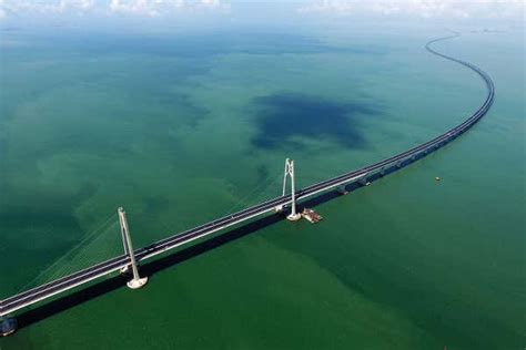 World’s longest sea bridge opens between Hong Kong and mainland China ...