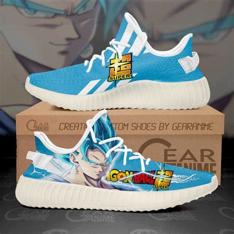 Vegito DBZ Yeezy Blue Sneakers | DBZ Shop