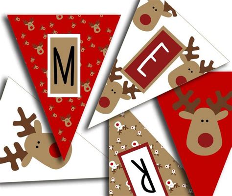 Christmas Banner Printable