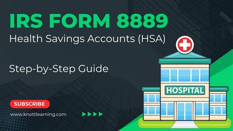 IRS Form 8889 (HSA) Example for 2023 - Step-by-Step Guide - YouTube