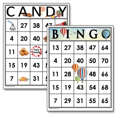 Free Printable Bingo Cards Just Family Fun, 55% OFF