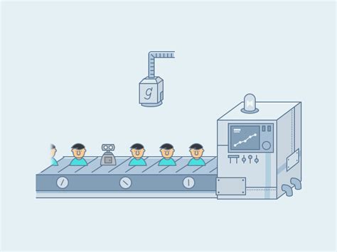 Animation-Conveyor belt by YorKun 右可 on Dribbble