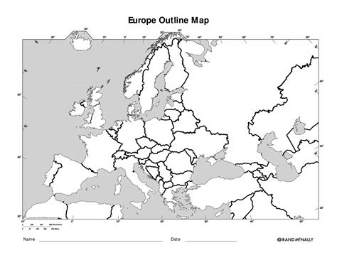 Printable Blank Map Of Europe Ww2 - Zone Map