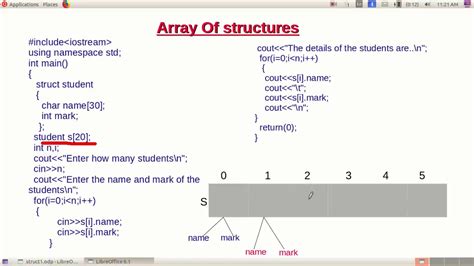 Array Of structures in C++ - YouTube