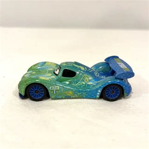 DISNEY PIXAR CARS 2 Carla Veloso #8 World Grand Prix Racer Die-Cast ...