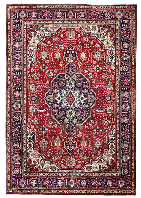 Red Tabriz Rug - Persian carpet for sale - 2x3m DR418 | CarpetShip