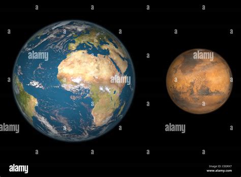 From Mars And Earth Comparison Temperature