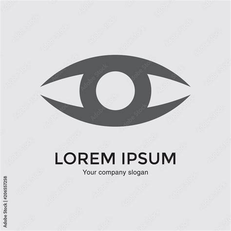 Eye vector logo design template Stock Vector | Adobe Stock