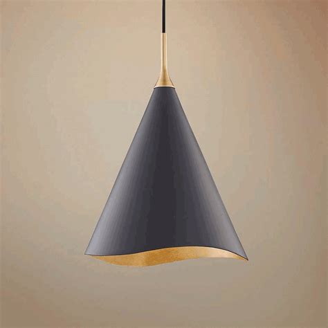 TRENDING: Black and Gold. A minimal favorite for the ages, the modern Martini pendant light ...