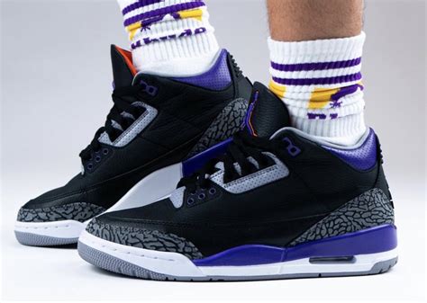 Air Jordan 3 Retro "Court Purple" Release Date | Sneaker Buzz