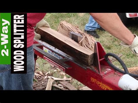 LOG SPLITTER REVIEWS | And More - Made by Split-Fire