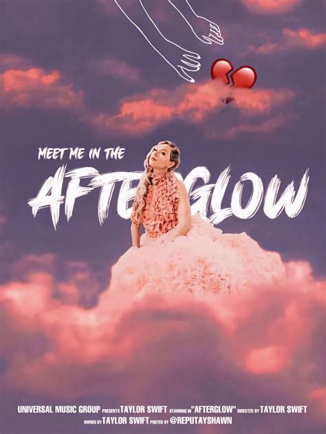 Taylor Swift Afterglow movie poster | Taylor swift posters, Universal ...