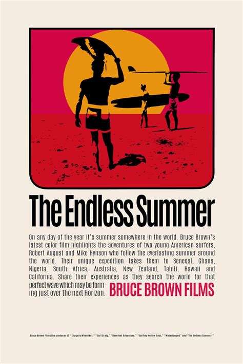 The Endless Summer Original Movie Poster Digital Download - Etsy