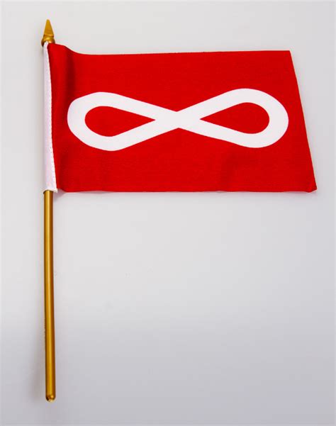 Small Red Métis Flag by Flag Matix - RAM Shop