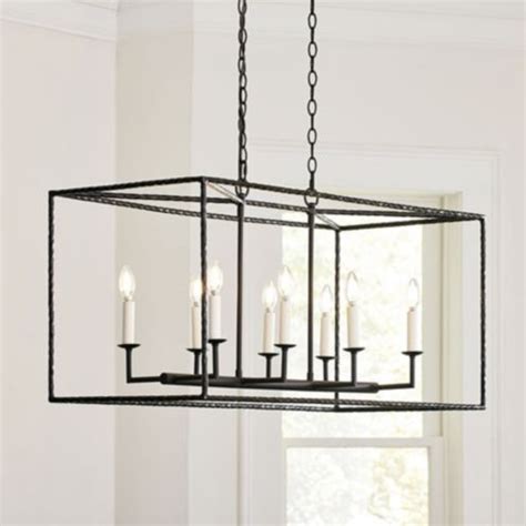 Hadley 8-Light Pendant - Rectangular | Ballard Designs