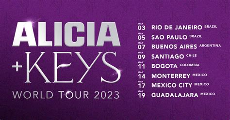 Alicia Keys Expands Alicia + Keys World Tour Into Latin America - Live ...