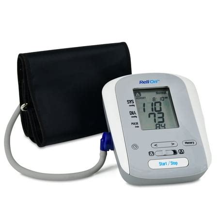 ReliOn BP200 Upper Arm Blood Pressure Monitor - Walmart.com