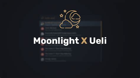 GitHub - Moonlight-theme/Ueli: A color theme inspired by the camping ...