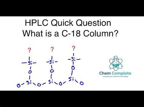 HPLC - What is a C18 Column? - YouTube