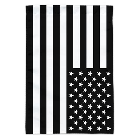 Subdued Reverse American USA Flag Black White Military Tactical Garden Yard Flag | eBay