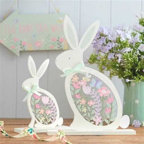 easter bunny decorations by the chicken and the egg | notonthehighstreet.com