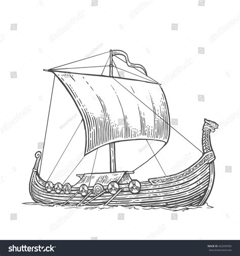 Viking Ships Diagram