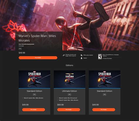 The new PlayStation Store site is live, along with digital PS5 game pre ...