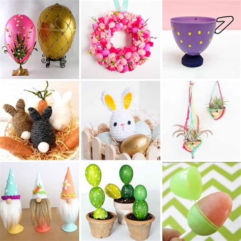 25 Creative Plastic Easter Egg Crafts - The Crafty Blog Stalker