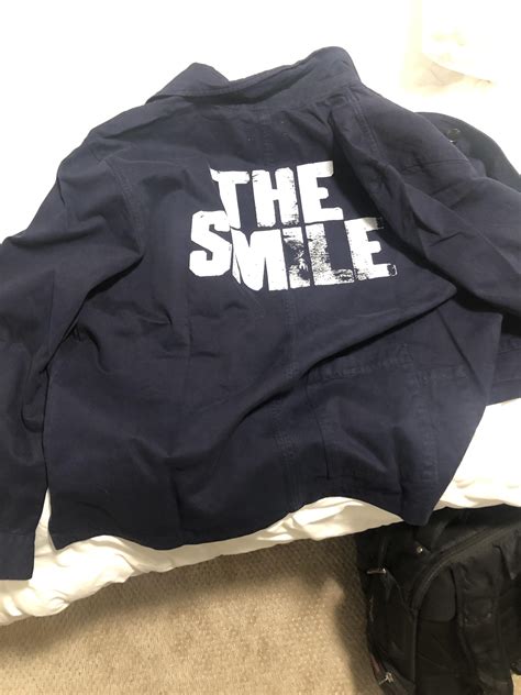 New Smile Merch Item- Smile Button Up Jacket : r/radiohead