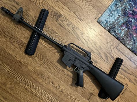 Dissipator. 16” barrel, Rifle length gas system. : r/RetroAR