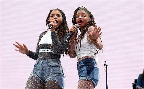 Chloe & Halle Bailey Attend Beyonce's "Renaissance World Tour"