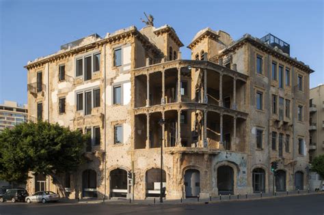 Spent shell: Museum of Beit Beirut, Lebanon, renovated by Youssef ...