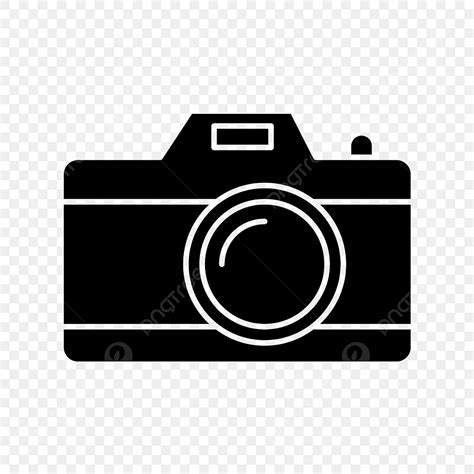 Camera Icon Silhouette Transparent Background, Vector Camera Icon, Camera Icons, Photo Clipart ...