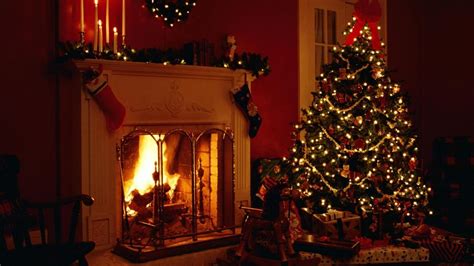 Christmas Fireplace HD Wallpapers - Wallpaper Cave