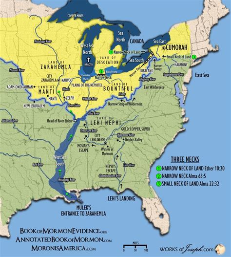 Book of Mormon Geography – A Good Map! | Book of Mormon Evidence