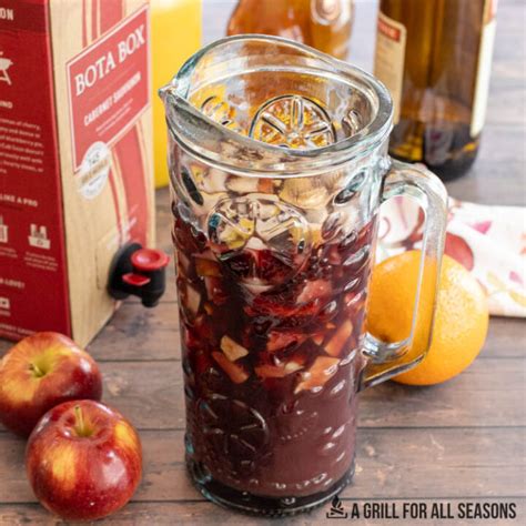 Easy Box Wine Sangria Recipe with Boxed Red Wine