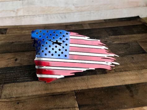 American Flag Trailer Hitch Hitch Cover Tattered | Etsy