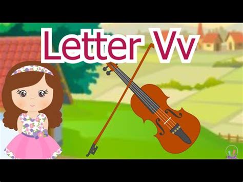 letter V v - How to write letter V - Story about letter V v - Learn ...