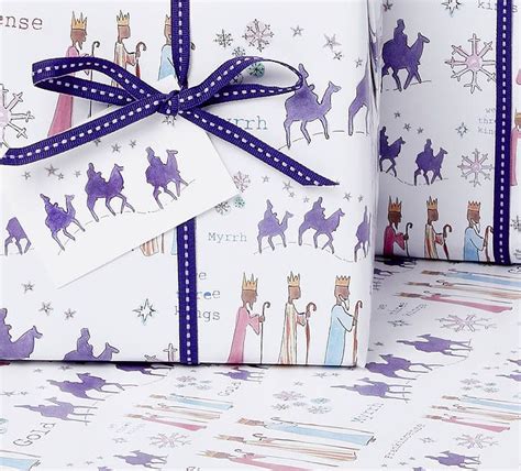 Three Kings Gift Wrap | Three kings gifts, King gifts, Gift wrapping