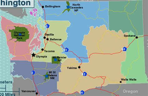 File:Washington regions map.svg - Wikitravel Shared