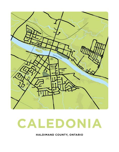 Caledonia Map Print – Jelly Brothers