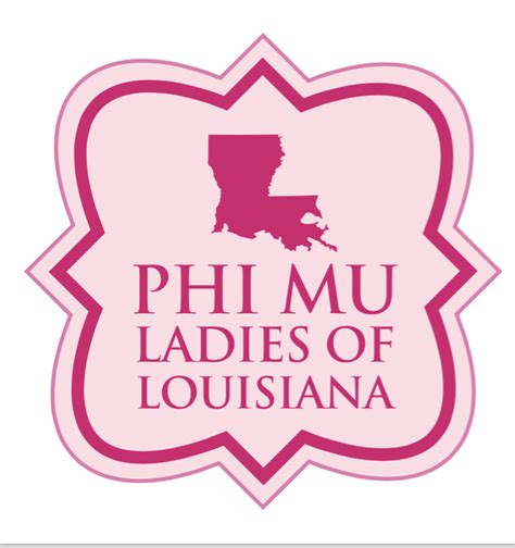 Phi Mu Ladies of Louisiana