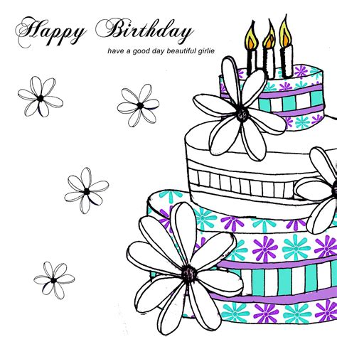 Birthday Greetings Drawing at GetDrawings | Free download