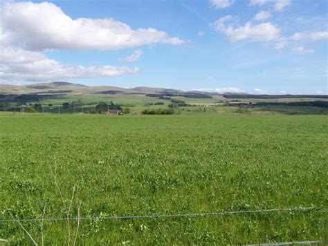 Grassy Field with Ochil Hills Behind © Dominic Dawn Harry and Jacob Paterson :: Geograph Britain ...