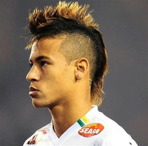 Neymar Haircut 2022 Blonde