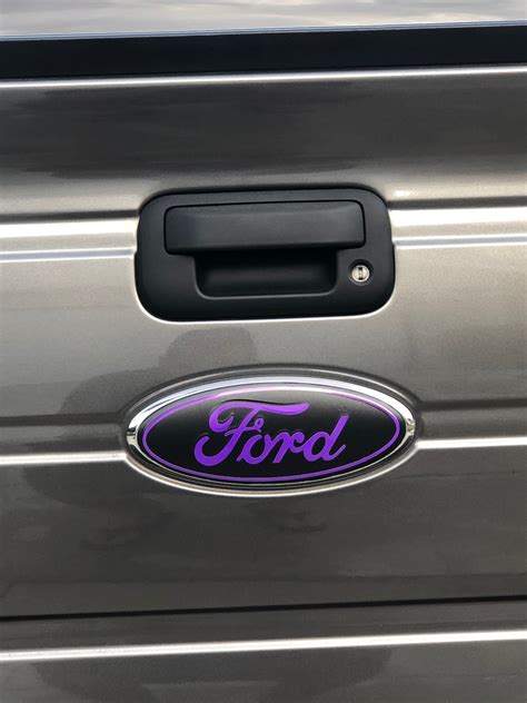 Ford F150 Emblem Pink Overlay Decals - Ford Focus (NON ST) Die-Cut Vinyl Decal PINK Rear emblem ...