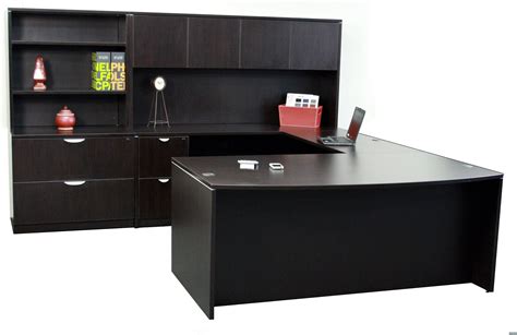 DSA Express Laminate Bow Front U-Shape Desk Set - Contemporary - Desks ...