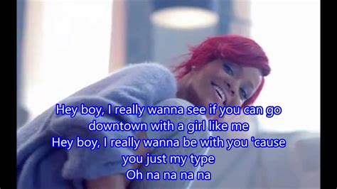 Rihanna ft Drake - What's My Name (Lyrics) - YouTube