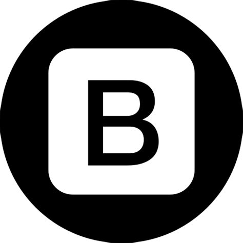 Bootstrap Brands Circular icon