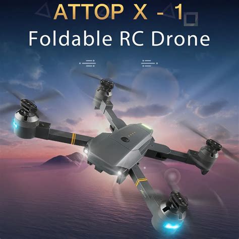 ATTOP XT 1 Mini Foldable RC Drone WiFi FPV Camera Drone Altitude Hold ...